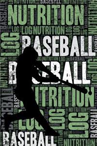 Baseball Nutrition Log and Diary