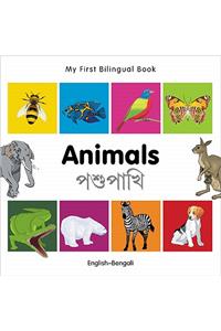 My First Bilingual Book-Animals (English-Bengali)