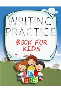 Writing Practice Book For Kids