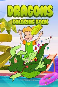 Dragons coloring book