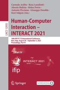 Human-Computer Interaction – INTERACT 2021