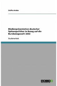 Medienpräsentation deutscher Spitzenpolitiker in Bezug auf die Bundestagswahl 2002