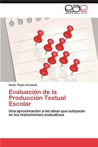 Evaluacion de La Produccion Textual Escolar