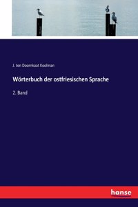 Wörterbuch der ostfriesischen Sprache: 2. Band