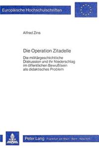 Die Operation Zitadelle