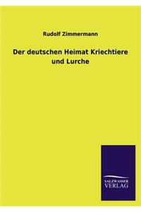 deutschen Heimat Kriechtiere und Lurche