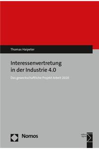 Interessenvertretung in Der Industrie 4.0