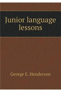 Junior Language Lessons