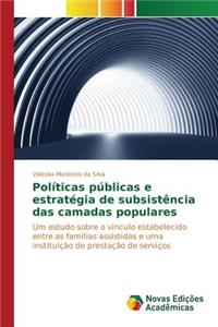 Políticas públicas e estratégia de subsistência das camadas populares