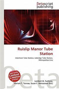 Ruislip Manor Tube Station
