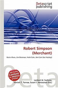 Robert Simpson (Merchant)