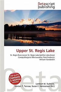 Upper St. Regis Lake