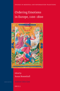 Ordering Emotions in Europe, 1100-1800