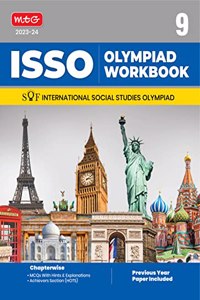 MTG International Social Studies Olympiad (ISSO) Workbook for Class 9 - Chapterwise MCQs, Previous Years Solved Paper & Achievers Section - ISSO Olympiad Books For 2023-2024 Exam