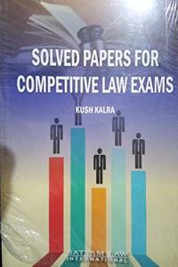 Solved Papers For Competitive Law Exam