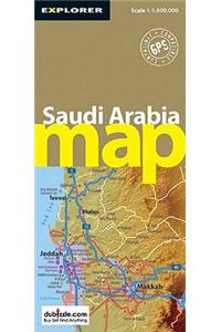 Saudi Arabia Road Map
