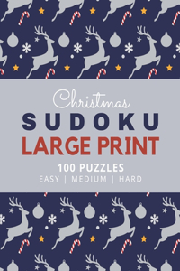 Christmas Sudoku Large Print