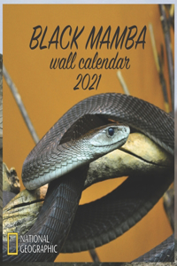 Black Mamba Wall Calendar 2021
