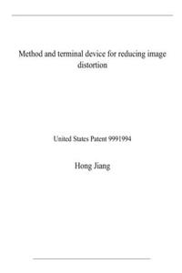 Method and terminal device for reducing image distortion