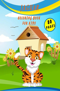 Jaguar Coloring Book for kids