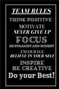 Team Rules For Employees - Team - work teammates