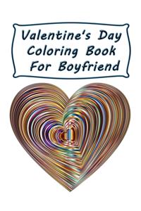 Valentine's Day Coloring Book For Boyfriend