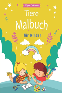 Tiere Malbuch