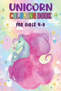 Unicorn Coloring Book for Girls 4-8