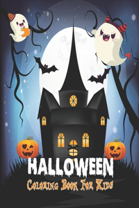 Halloween Coloring Book For Kids