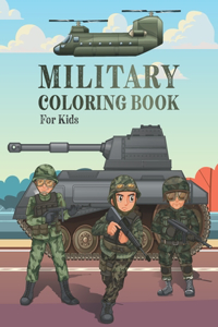 Military Coloring Book