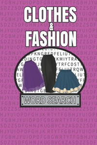 Clothes & Fashion Word Search