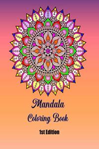 Mandala Coloring Book 8.5 x11 120 pages