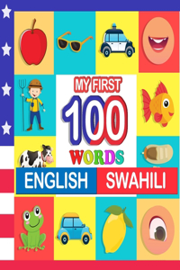 my first 100 words English-swahili