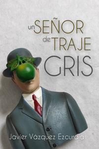 señor de traje gris