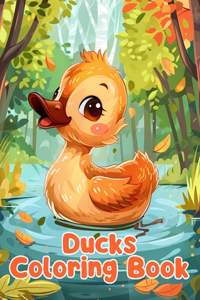 Ducks Coloring Book