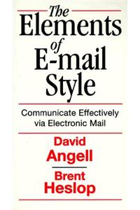 Elements of E-mail Style