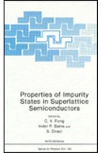 Properties of Impurity States in Superlattice Semiconductors