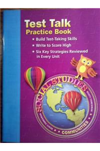 Social Studies 2003 Test Talk Practice Book Grade 3