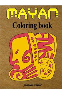 Mayan Coloring Book