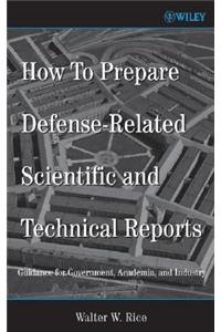 How to Prepare Defense-Related Scientific and Technical Reports