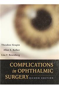 Complications In Ophthalmic Surgery