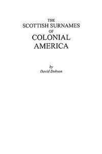 Scottish Surnames of Colonial America