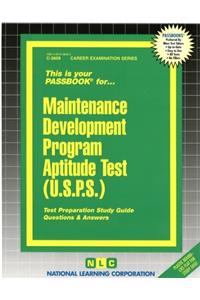 Maintenance Development Program Aptitude Test