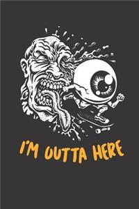 Monster Eyes Notebook Journal