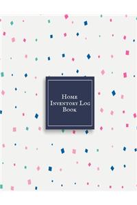 Home Inventory Log Book
