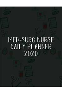 Med-Surg Nurse Daily Planner 2020