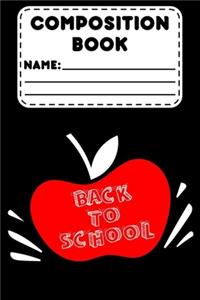 Composition Book Back To School