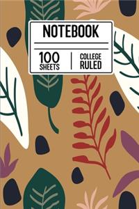 Notebook 100 Sheets College Ruled