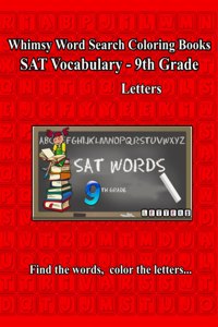 Whimsy Word Search, SAT Vocabulary - 9th grade
