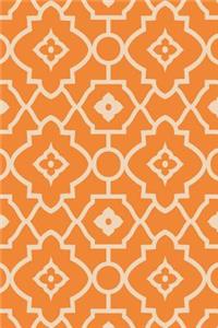 Morrocan Design College Ruled Notebook